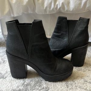 H&M chunky black boots